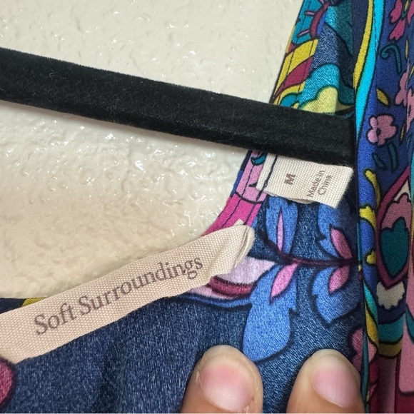 Soft Surroundings Rosalia Maxi Dress in San Fran Paisley - Picture 5 of 9